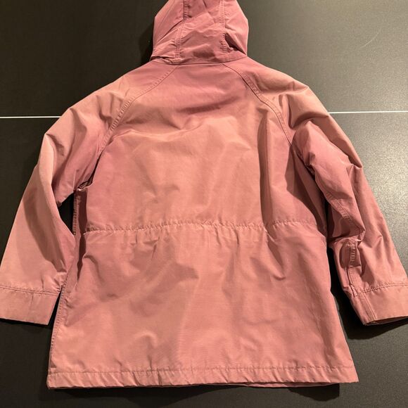 VTG Woolrich Woman Pink Mountain Parka Jacket Wool Plaid Lined Hooded Large USA - Picture 11 of 11